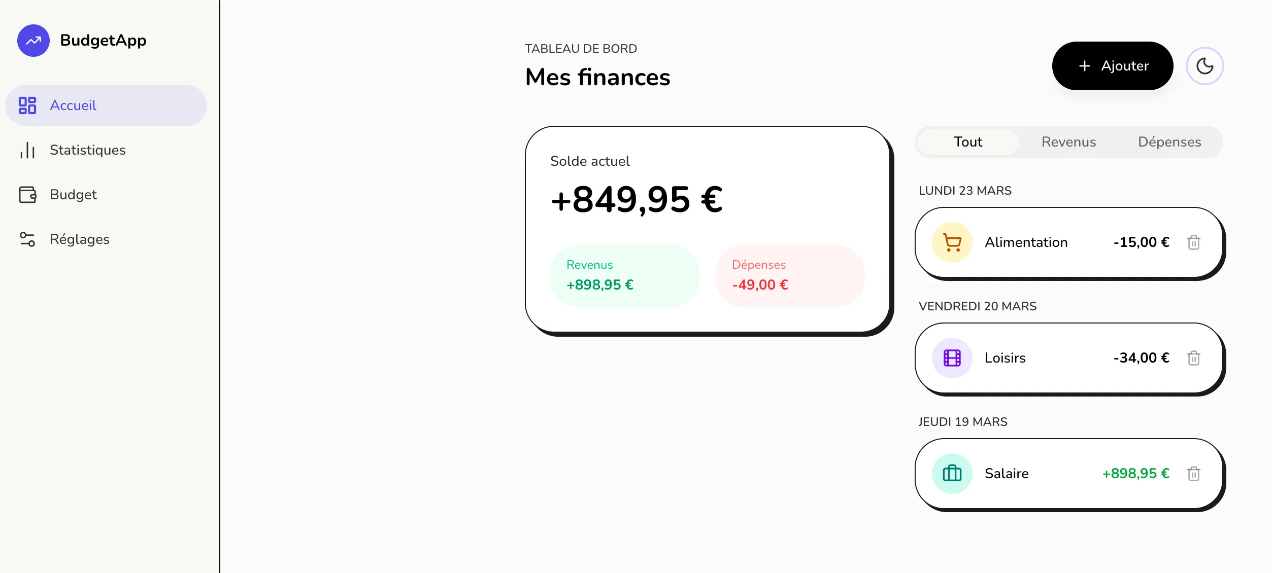 Budget App